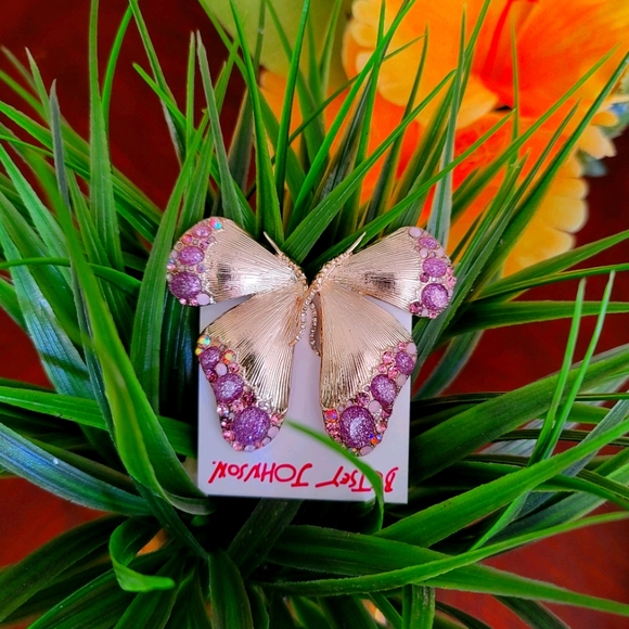 Betsey Johnson Accessories - Betsey Johnson butterfly 🦋 earrings